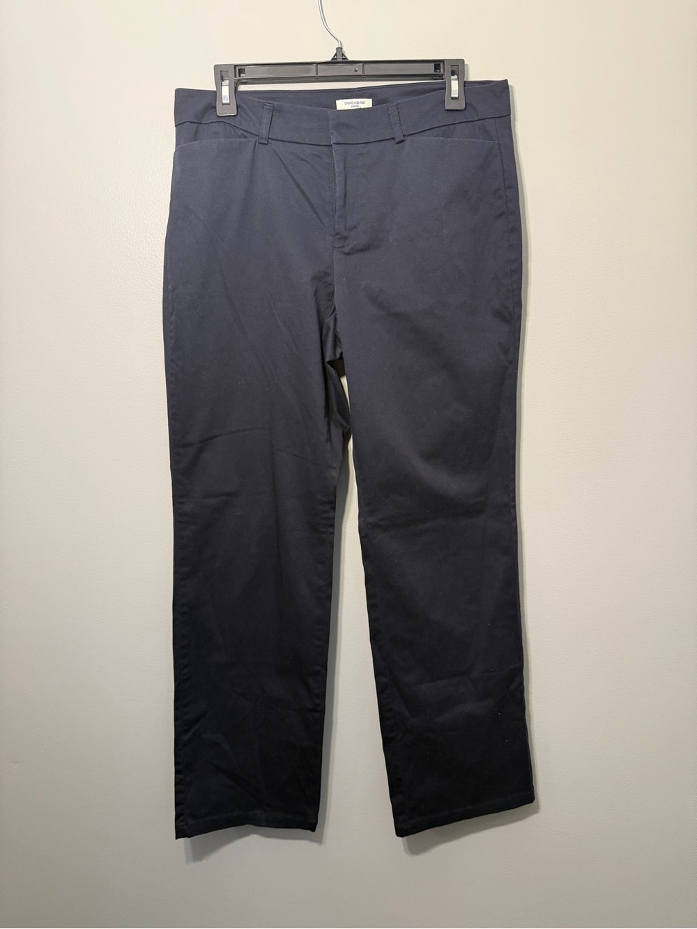 Dockers Navy Straight-Leg Chinos